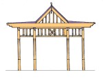 build a decorative wood pergola